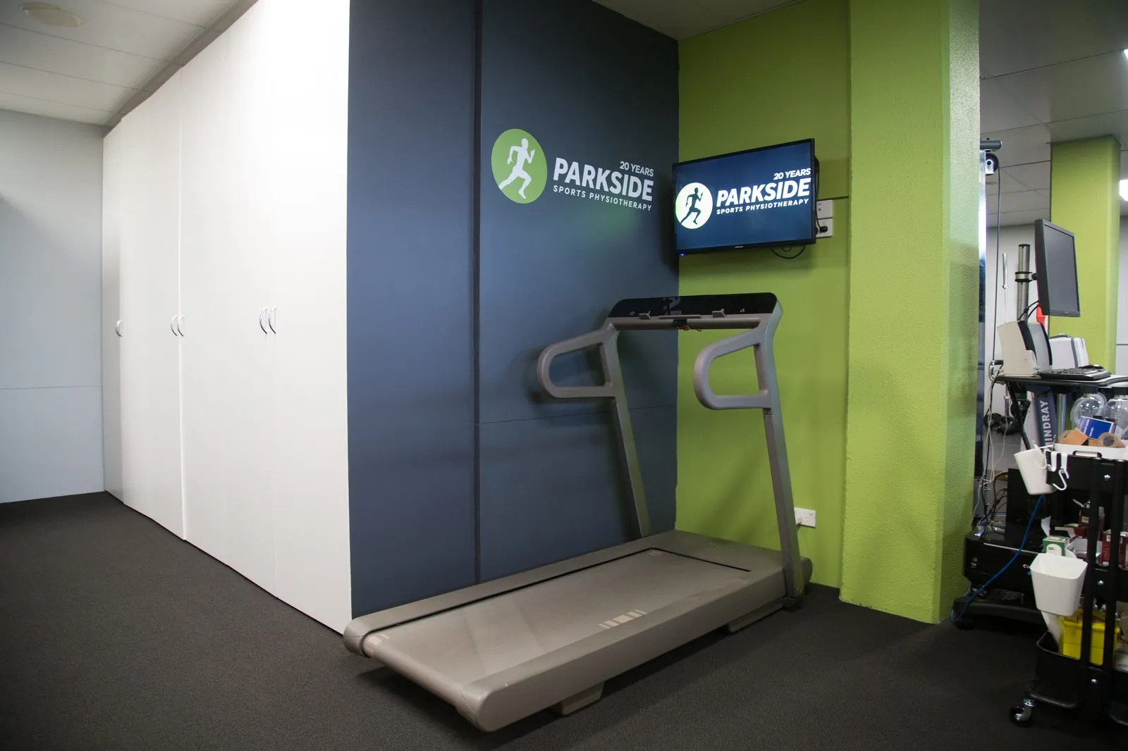 Treatment area at Parkside Sports Physiotherapy in Engadine